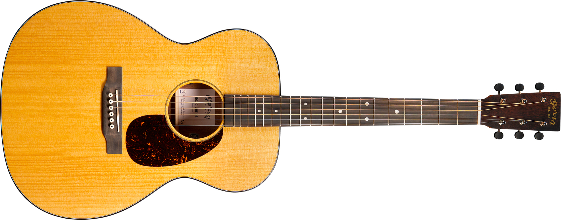 Martin 000-10e Retro Road 000 Shsc Epicea Sapele Eb - Aging Toner - Guitarra folk - Main picture