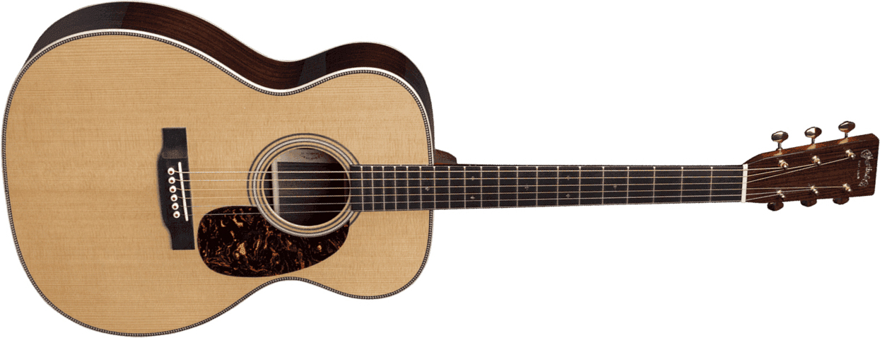 Martin 000-28 Modern Deluxe Auditorium Epicea Palissandre Eb - Natural Gloss - Guitarra acústica & electro - Main picture