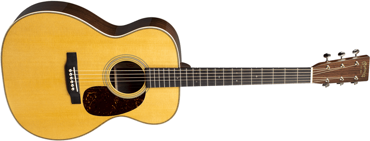 Martin 00028 Standard Golden Era 000 Shsc Epicea Palissandre Eb - Gloss Natural - Guitarra folk - Main picture