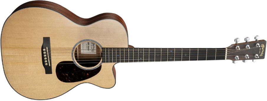 Martin 000cjre Junior 000 15/16 Pan Coupe Epicea Sapele Ric - Natural Satin - Guitarra folk - Main picture