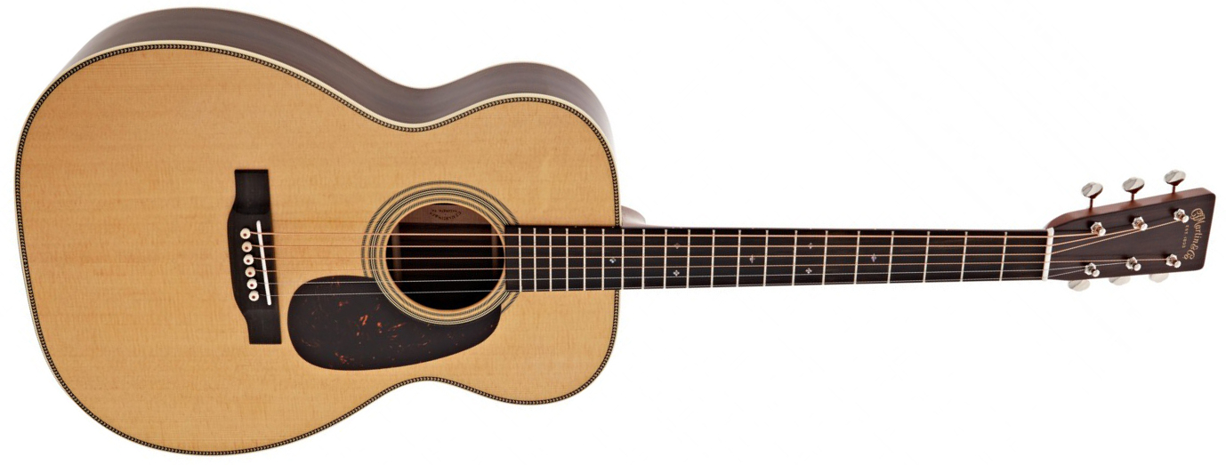 Martin 0028 Standard Golden Era 00 Shsc Epicea Palissandre Eb - Gloss Natural - Guitarra folk - Main picture