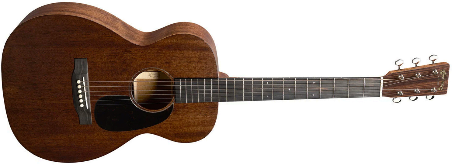 Martin 017 Standard Golden Era Shsc Tout Acajou Eb - Natural Satin - Guitarra folk - Main picture