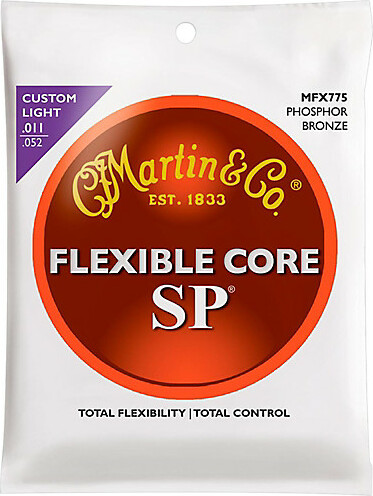 Martin Jeu De 6 Cordes Acoustic Fx775 Phosphor Bronze Flexible Core 011-052 - Cuerdas guitarra acústica - Main picture