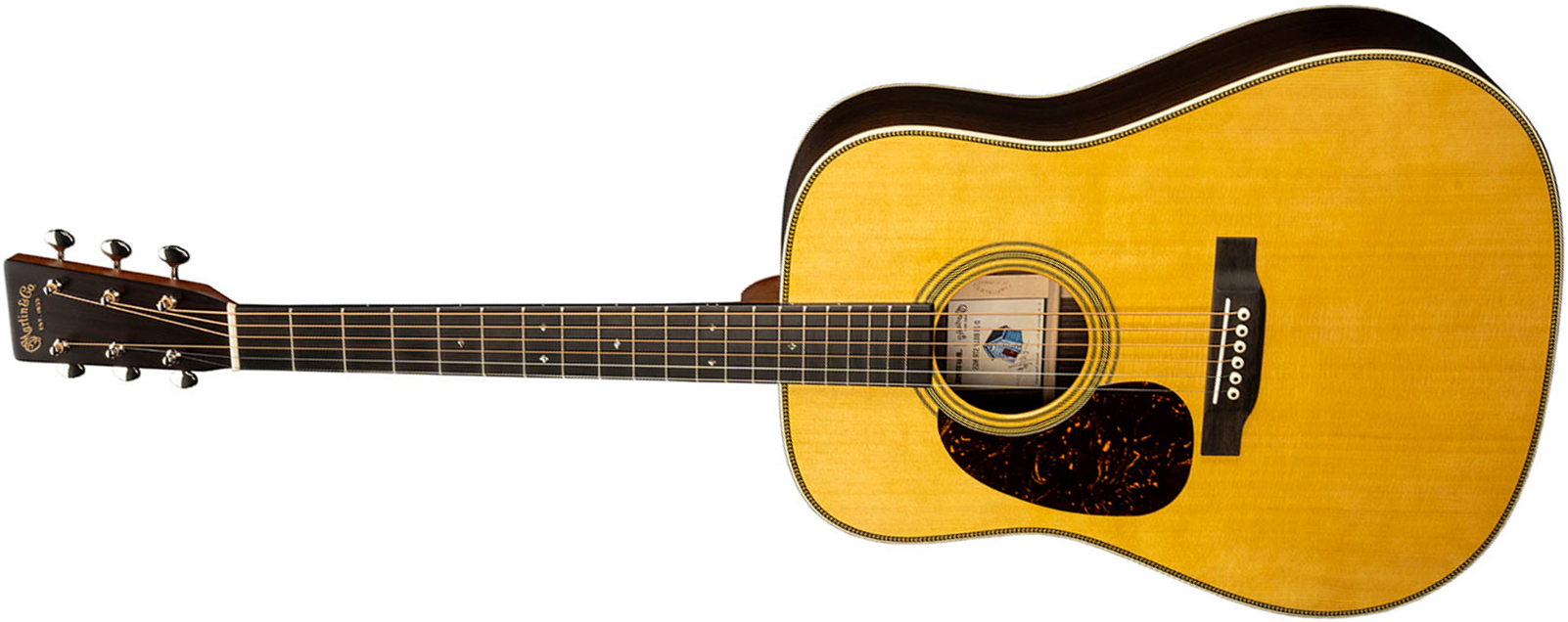 Martin Billy Strings D28 Lh Dreadnought Gaucher Epicea Palissandre Eb - Natural Antique Toner - Guitarra folk - Main picture