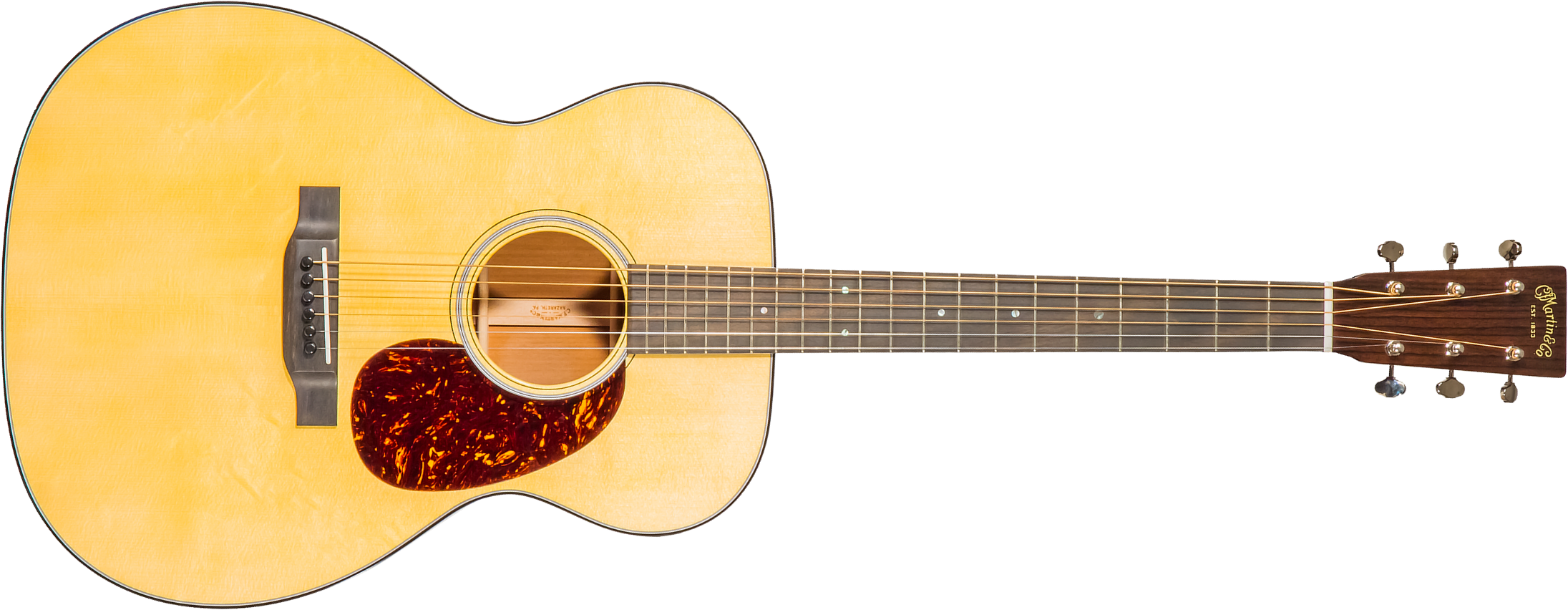 Martin Custom Shop 000-18 Cs-000-c21101911 Epicea Acajou Eb #2681195 - Natural Clear - Guitarra acústica & electro - Main picture