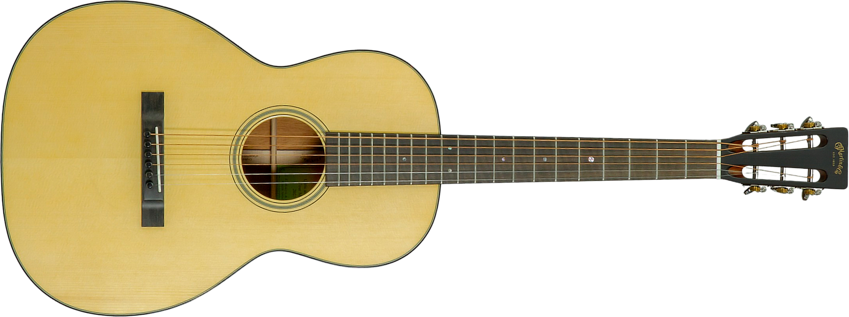 Martin Custom Shop Cs-00-c25004861 Grand Concert Shsc Epicea Adirondack / Acajou Eb #2957971 - Natural Aging Toner - Guitarra folk - Main picture