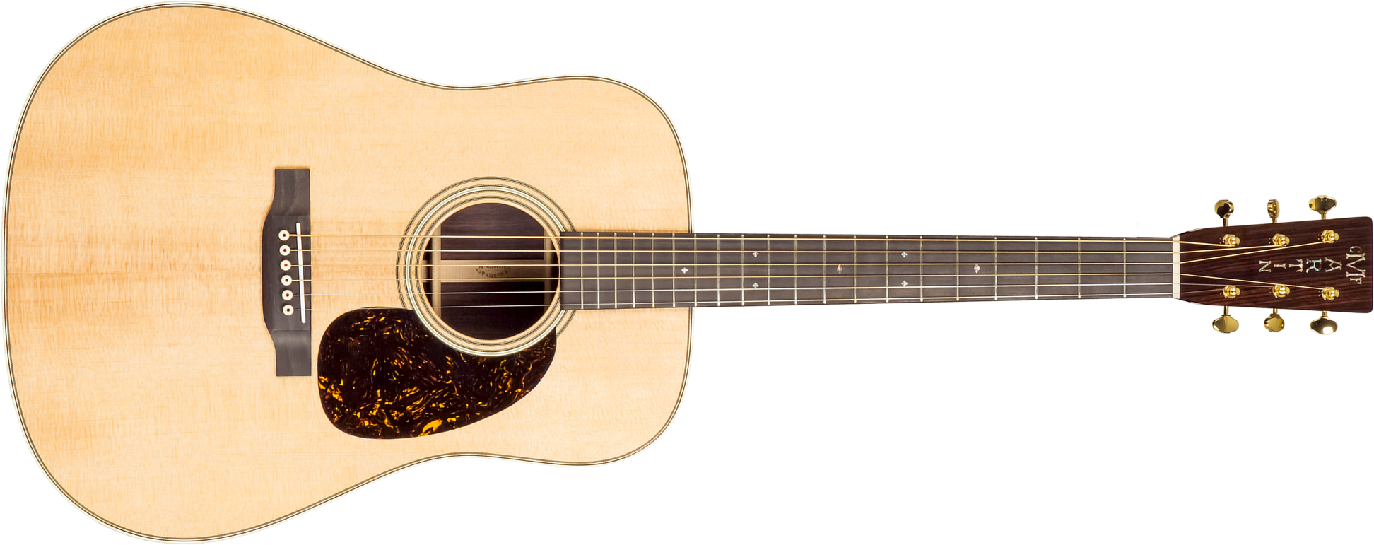 Martin Custom Shop Cs-d-c23036016 Dreadnought Epicea Palissandre Eb #2814869 - Natural - Guitarra folk - Main picture