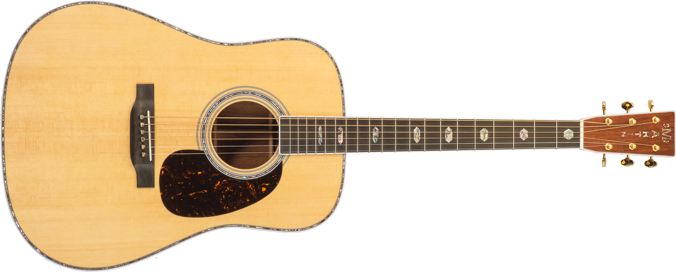 Martin Custom Shop Cs-d-c23036414 Dreadnought Epicea Sitka / Palissandre Guatemala Eb #2816486 - Natural Aging Toner - Guitarra folk - Main picture