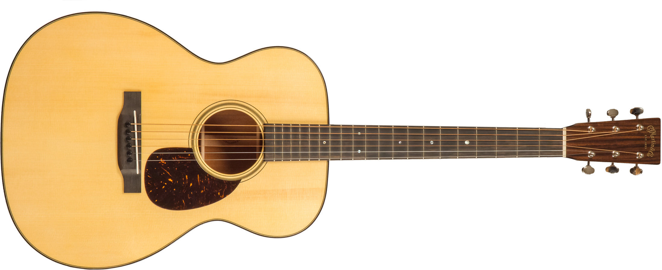 Martin Custom Shop Cs-om-c23035507 Orchestra Epicea Acajou Eb #2816489 - Natural Aging Toner - Guitarra folk - Main picture