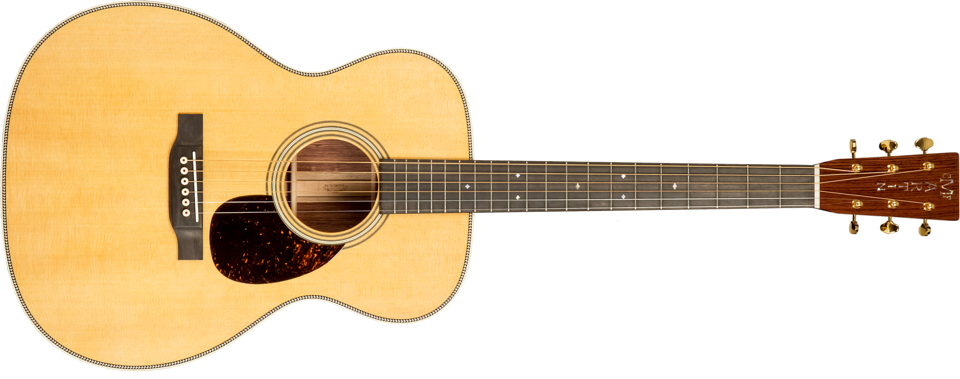 Martin Custom Shop Cs-om-c23036426 Orchestra Epicea Palissandre Eb #2814865 - Natural Aging Toner - Guitarra folk - Main picture