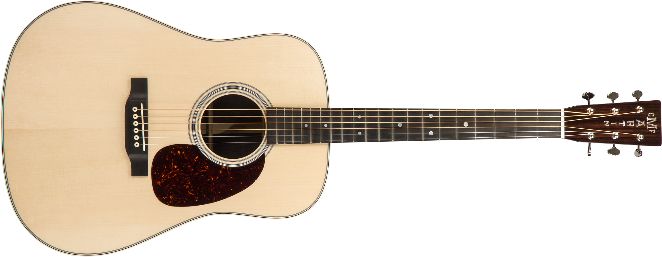Martin Custom Shop Dreadnought Epicea Rosewood Eb #2375259 - Natural - Guitarra acústica & electro - Main picture