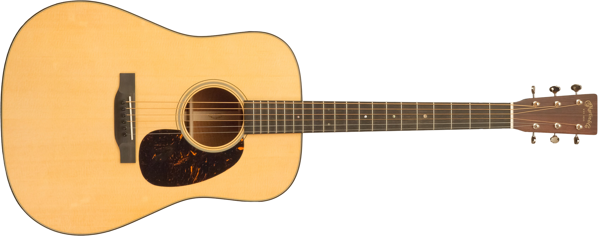 Martin Custom Shop Dreadnought Epicea Sitka / Acajou #2964131 - Natural Aging Toner - Guitarra folk - Main picture