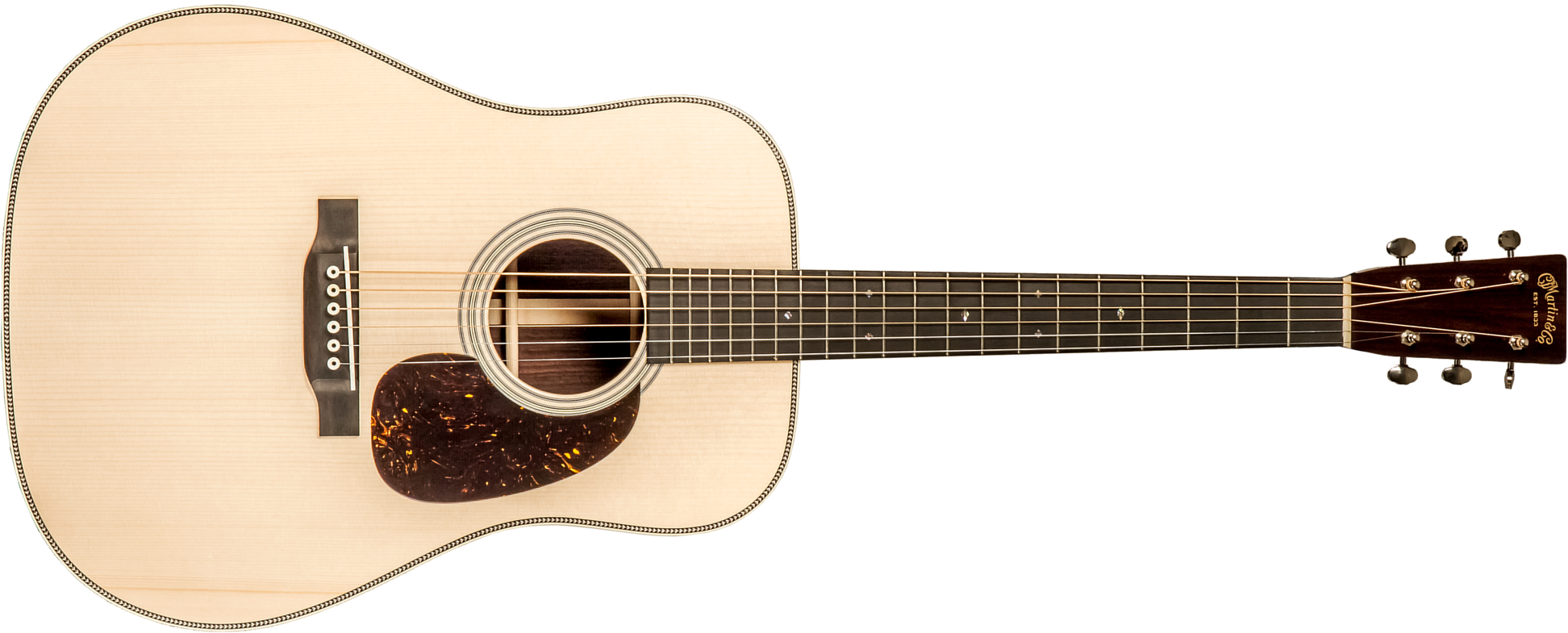 Martin Custom Shop Expert D-28 1937 Epicea Palissandre Eb 2747363 - Natural Vintage Low Gloss - Guitarra folk - Main picture