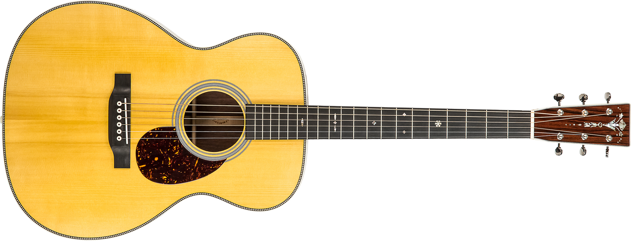 Martin Custom Shop Om Epicea Palissandre Guatemala #2113357 - Natural - Guitarra acústica & electro - Main picture