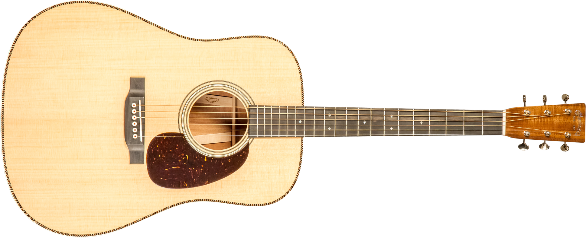 Martin Custom Shop Super D Dreadnought Epicea Sitka Vts Koa Eb #2720448 - Natural - Guitarra folk - Main picture