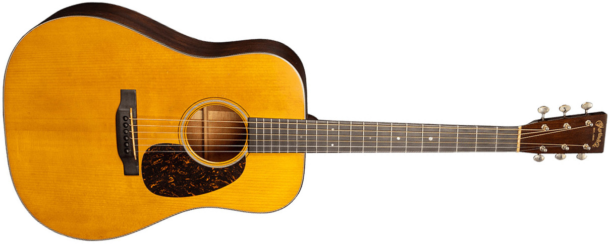 Martin D-18 Authentic 1937 Dreadnought Epicea Acajou Eb - Natural Vintage Gloss Aged - Guitarra acústica & electro - Main picture