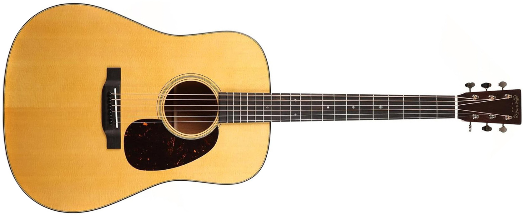 Martin D-18 Standard Dreadnought Epicea Acajou Eb - Satin Natural - Guitarra acústica & electro - Main picture