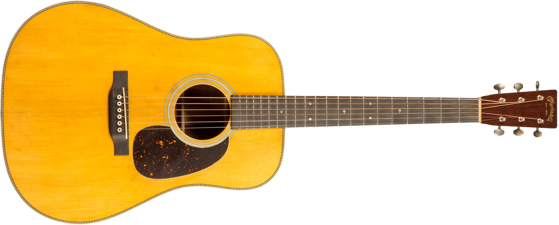 Martin D-28 Authentic 1937 Dreadnought Epicea Palissandre Eb #2852451 - Aged Natural Vintage Gloss - Guitarra folk - Main picture