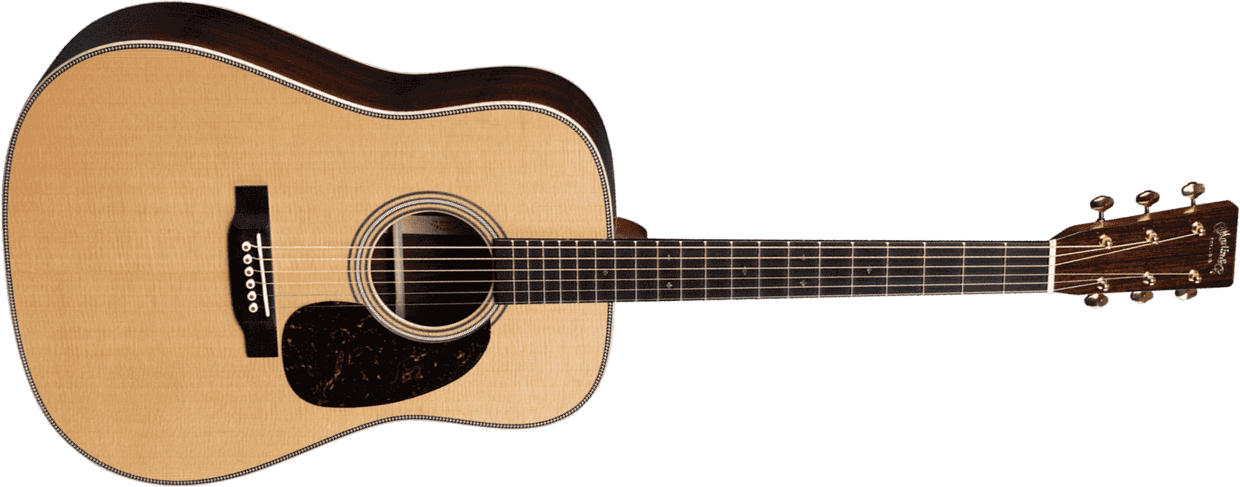 Martin D-28 Modern Deluxe Dreadnought Epicea Palissandre Eb - Natural - Guitarra acústica & electro - Main picture