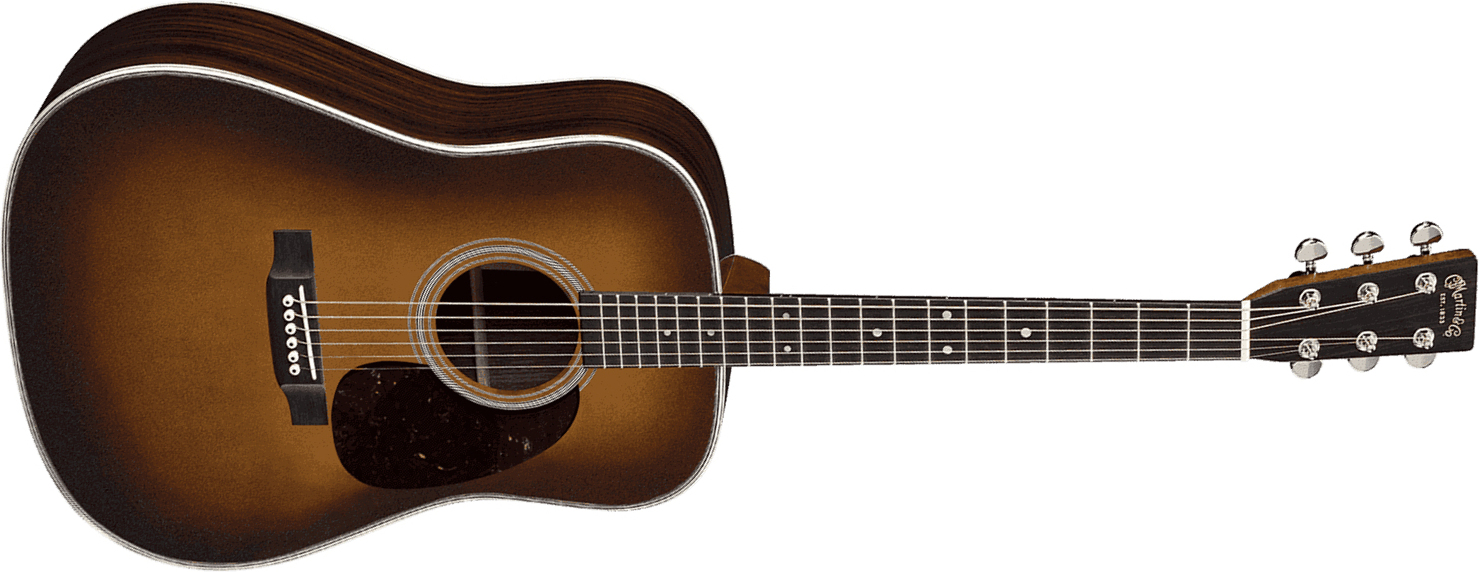 Martin D-28 Standard Re-imagined Dreadnought Epicea Palissandre Eb - Ambertone Aging Toner - Guitarra acústica & electro - Main picture