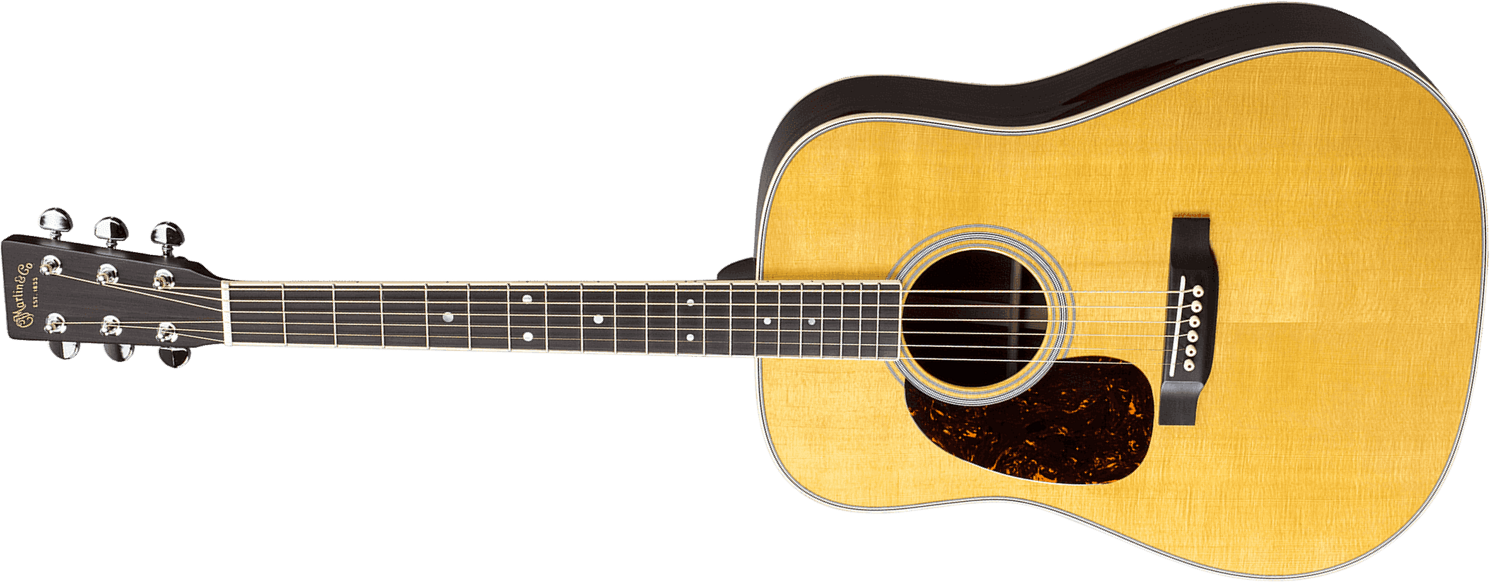 Martin D-35 Lh Standard Re-imagined Dreadnought Gaucher Epicea Palissandre Eb - Natural Aging Toner - Guitarra acústica & electro - Main picture