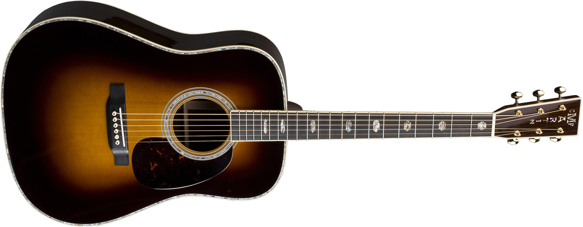 Martin D-41 Standard Re-imagined Dreadnought Epicea Palissandre - Sunburst - Guitarra acústica & electro - Main picture