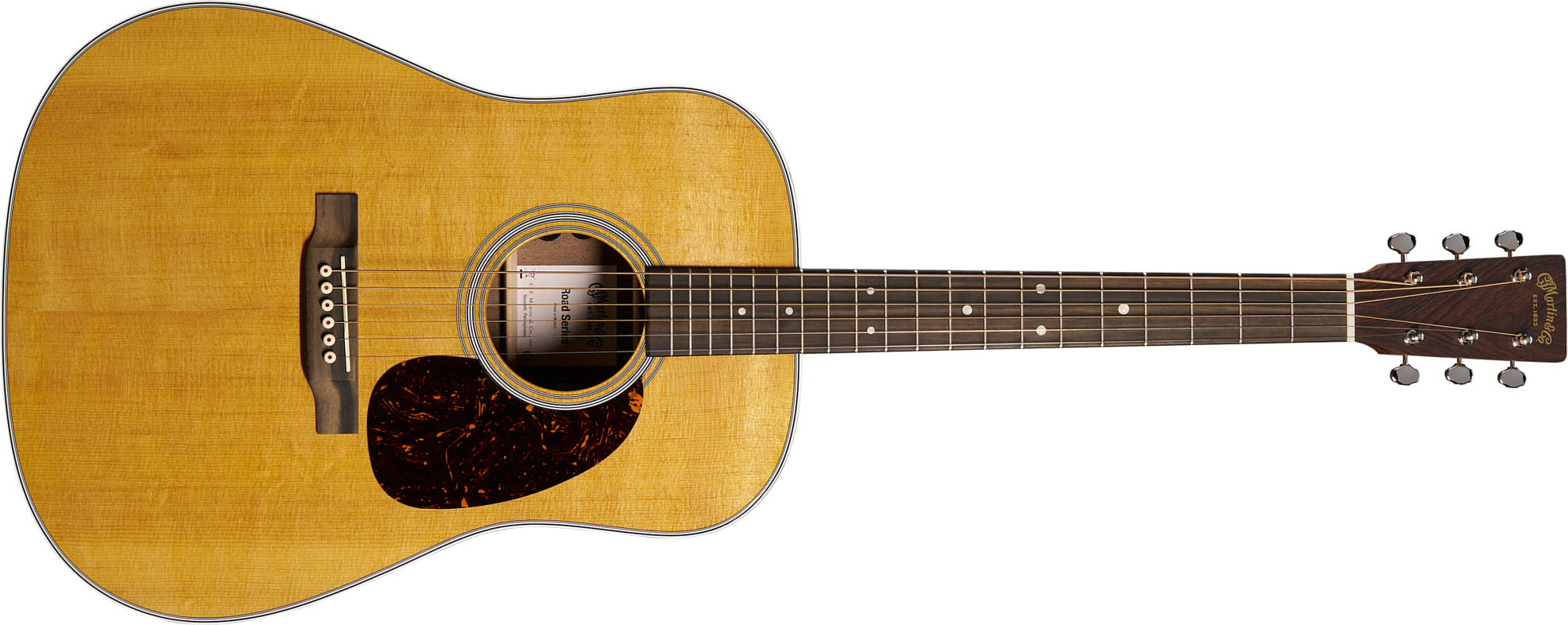 Martin D13e Retro Road Dreadnought Epicea Noyer Eb - Aging Toner - Guitarra folk - Main picture