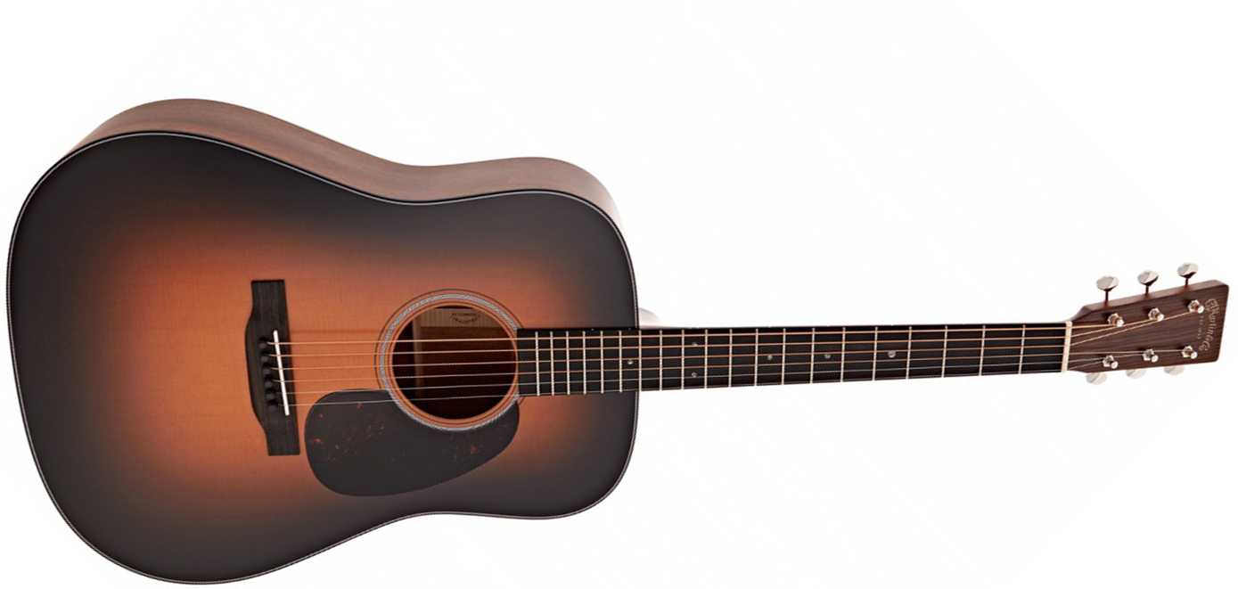 Martin D18 Standard Golden Era Dreadnought Epicea Acajou Eb - Satin 1935 Sunburst - Guitarra folk - Main picture