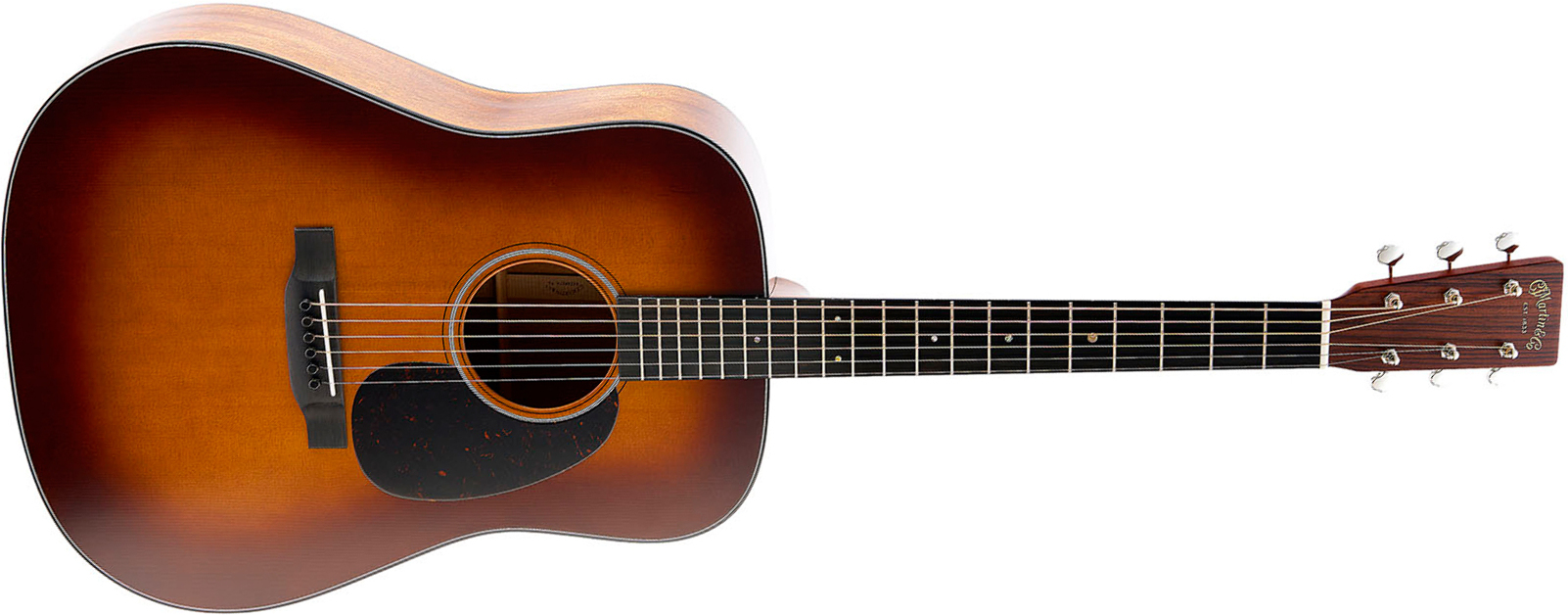 Martin D18 Standard Golden Era Dreadnought Epicea Acajou Eb - Gloss 1933 Ambertone - Guitarra folk - Main picture