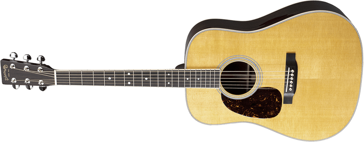 Martin D35 Lh Standard Golden Era Dreadnought Gaucher Epicea Palissandre Eb - Gloss Natural - Guitarra folk - Main picture