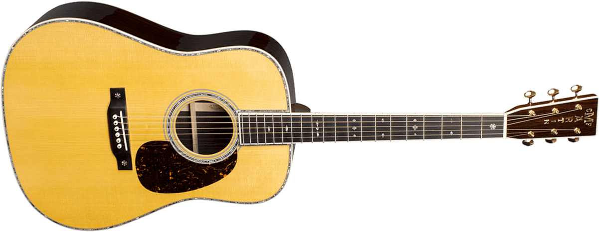 Martin D42 Standard Golden Era Dreadnought Epicea Palissandre Eb - Natural Gloss - Guitarra folk - Main picture