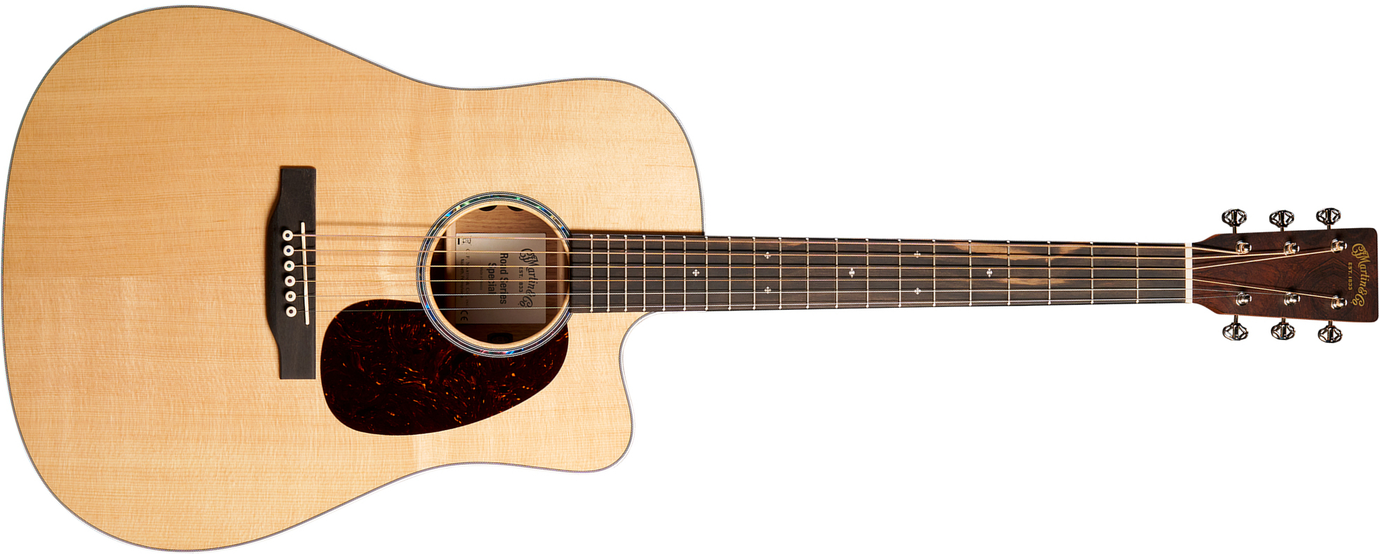Martin Dc13e Modern Road Dreadnought Epicea Koa Eb - Natural - Guitarra folk - Main picture