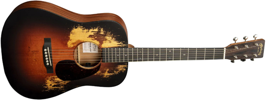 Martin Djre Junior Streetlegend Dreadnought 15/16 Epicea Sapele Ric - Burst Satin - Guitarra folk - Main picture