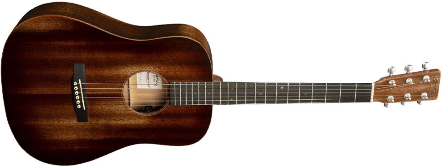 Martin Djre Streetmaster Junior Dreadnought 15/16 Epicea Sapele Ric - Dark Mahogany Distressed - Guitarra folk - Main picture