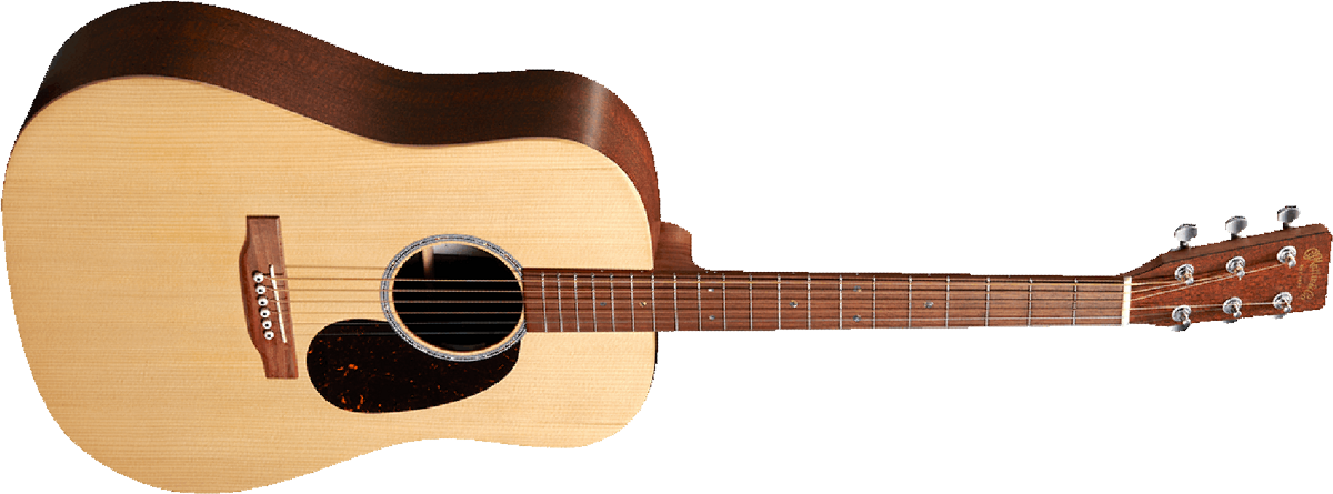 Martin Dx2e Dreadnought Electro Epicea Acajou Ric - Natural - Guitarra electro acustica - Main picture