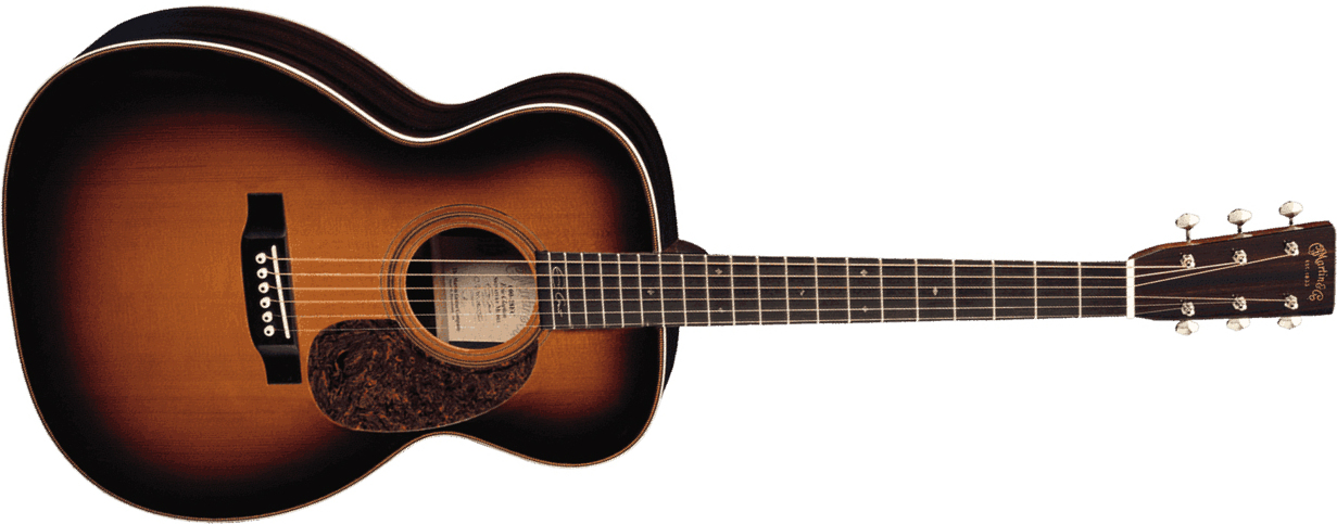 Martin Eric Clapton 000-28ec Custom Signature Auditorium Epicea Palissandre Eb - 1935 Sunburst - Guitarra electro acustica - Main picture