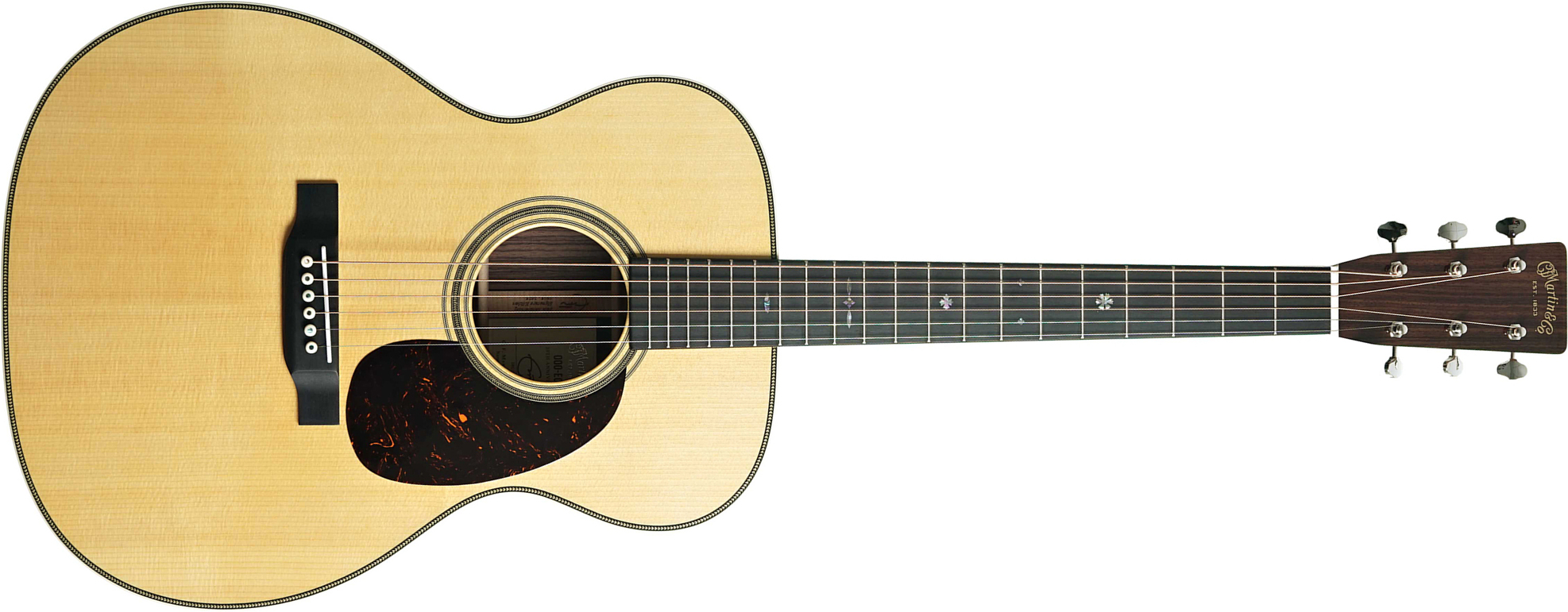 Martin Eric Clapton 000ec 30th Anniversary Epicea Palissandre Rw - Natural Antique Toner - Guitarra folk - Main picture