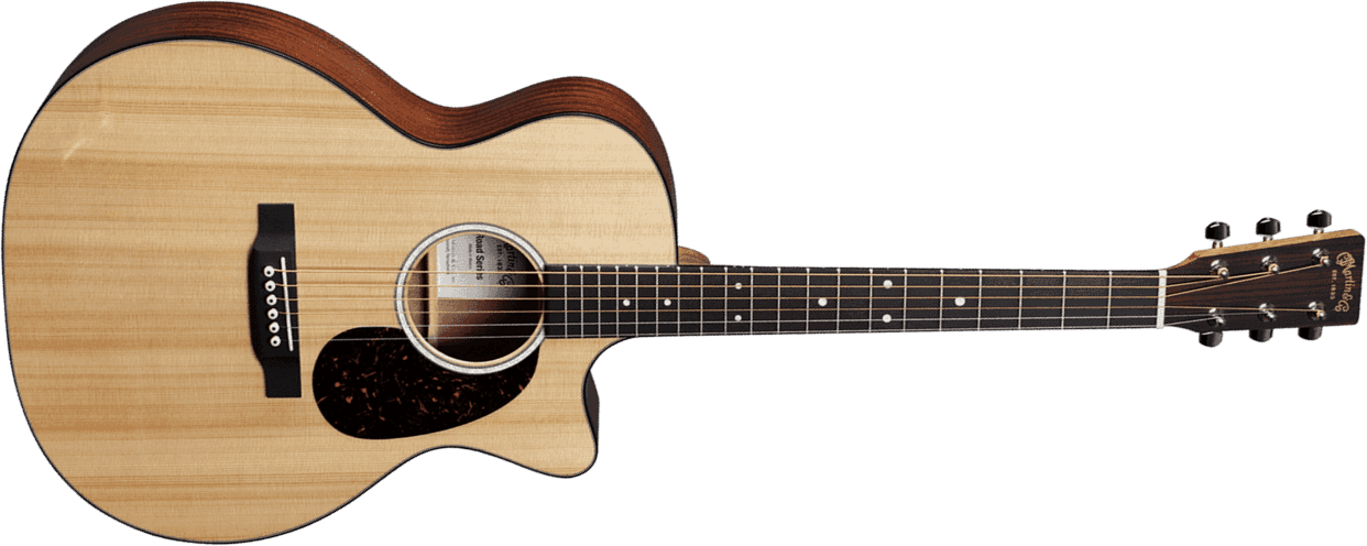 Martin Gpc-11e Grand Performance Cw Epicea Sapele Ric +etui - Natural Gloss Top - Guitarra electro acustica - Main picture