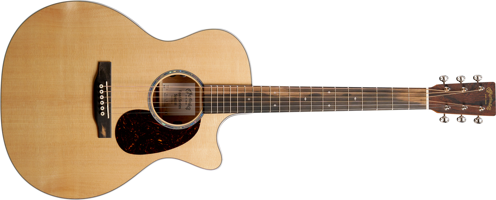 Martin Gpc13e Modern Grand Performance Cw Epicea Koa Eb - Natural - Guitarra folk - Main picture