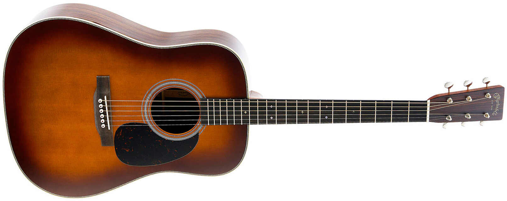 Martin Hd28 Standard Golden Era Dreadnought Epicea Palissandre Eb - Ambertone Gloss - Guitarra folk - Main picture