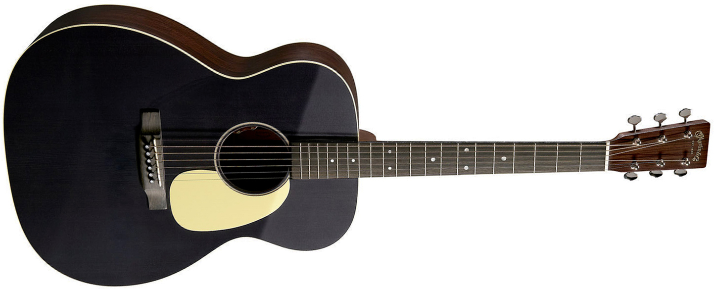 Martin J16e Jumbo Epicea Palissandre Eb - Black Smoke - Guitarra folk - Main picture
