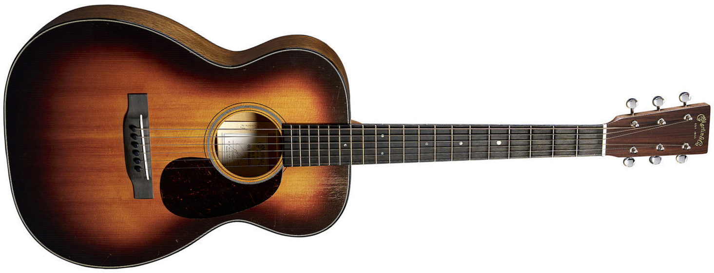 Martin Joe Bonamassa 0018 Signature Grand Concert Epicea Acajou Eb - 1937 Joe Bonamassa Sunburst - Guitarra folk - Main picture