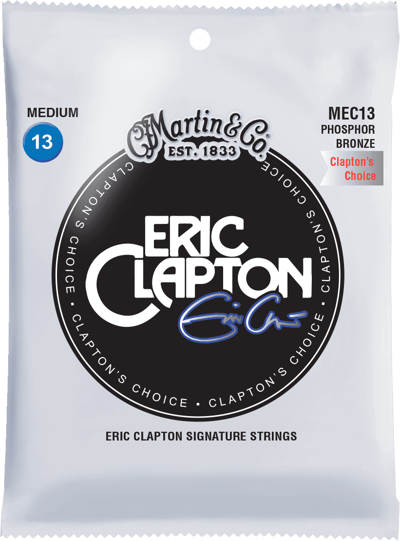 Martin Mec13 Eric Clapton 92/8 Phosphor Bronze Acoustic Guitar 6c 13-56 - Cuerdas guitarra acústica - Main picture
