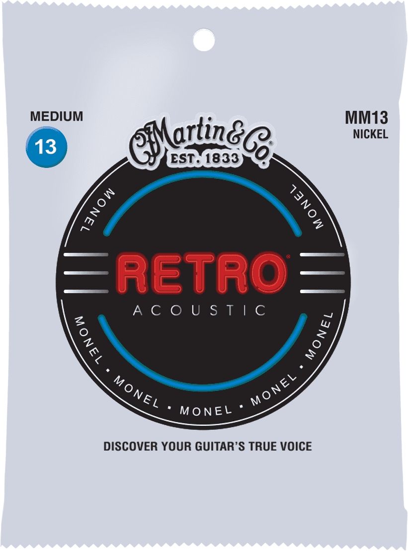 Martin Mm13 Retro Monel Acoustic Guitar 6c 13-56 - Cuerdas guitarra acústica - Main picture