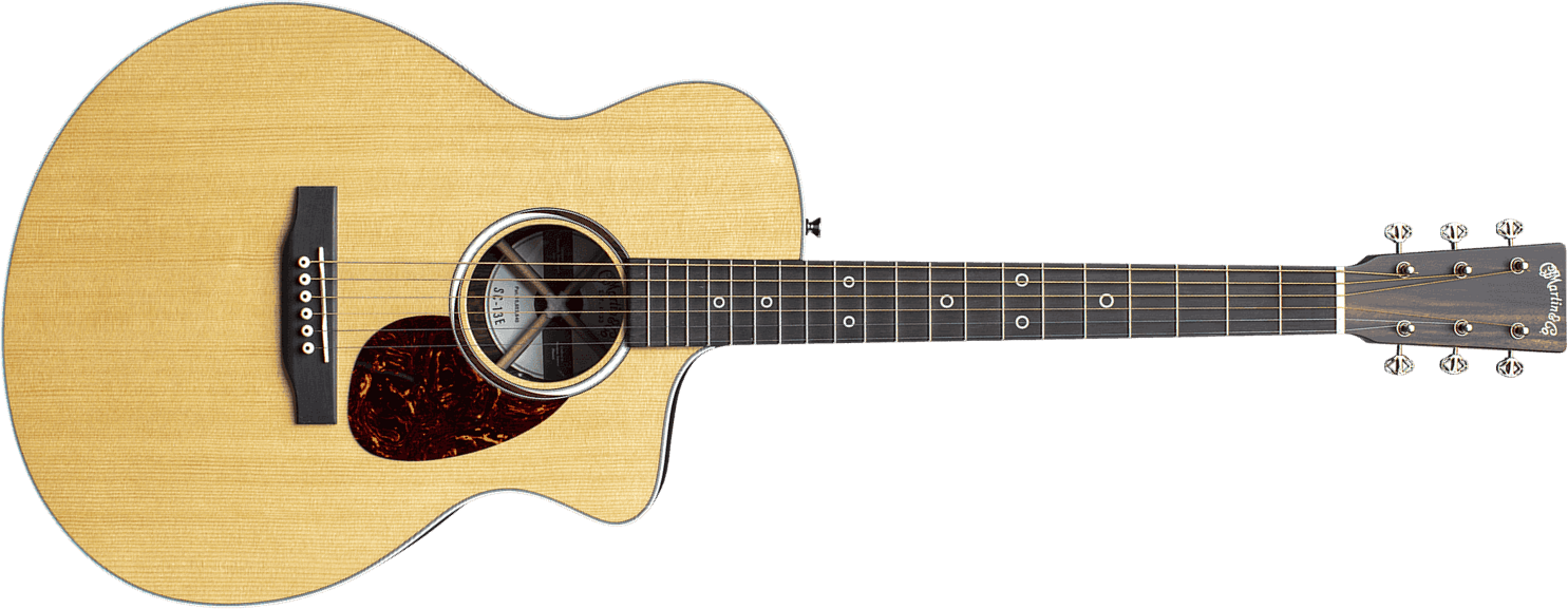 Martin Sc-13e Road Special Om Cw Epicea Ziricote Eb - Naturel - Guitarra electro acustica - Main picture