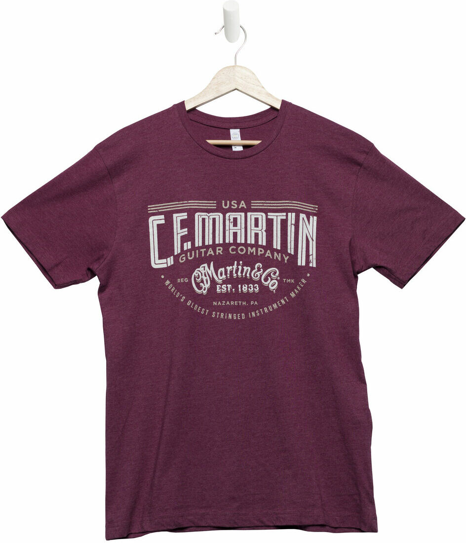 Martin Worlds Oldest Burgundy - S - Camiseta - Main picture