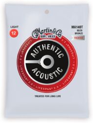 MA140T 6-String Acoustic Guitar Authentic Lifespan 2.0 80/20 Bronze 12-54