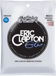 Cuerdas guitarra acústica Martin MEC13 Eric Clapton 6-String Acoustic Guitar 92/8 Phosphor Bronze 13-56 - Juego de cuerdas