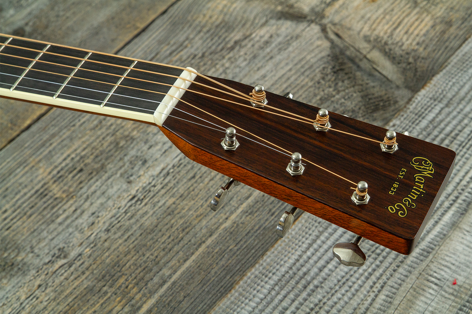 Martin Custom Shop 000 Epicea Adirondack / Palissandre Indian Eb #2703350 - Natural Aging Toner - Guitarra folk - Variation 6