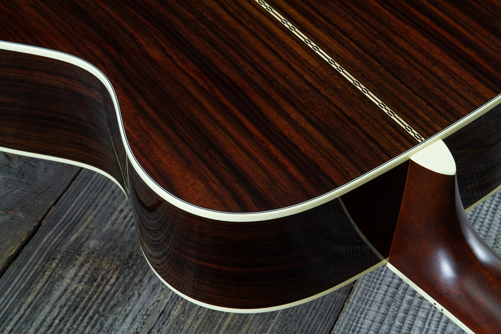 Martin Custom Shop 000 Epicea Adirondack / Palissandre Indian Eb #2703350 - Natural Aging Toner - Guitarra folk - Variation 8